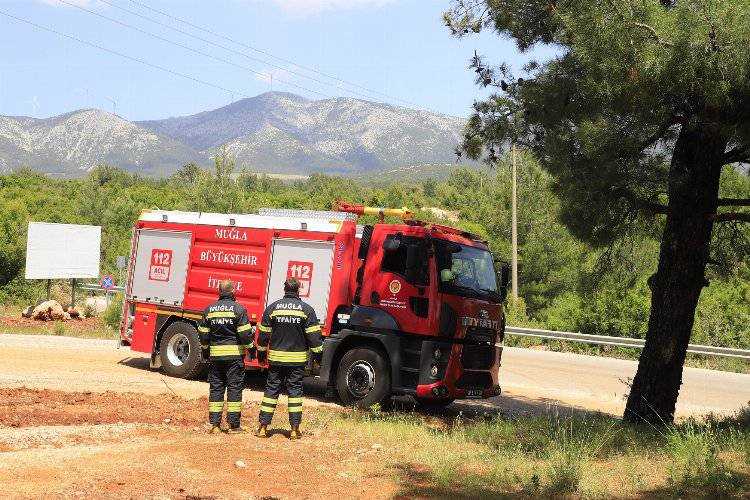 Muğla'da olası yangınlara karşı mobil ekipler görevde