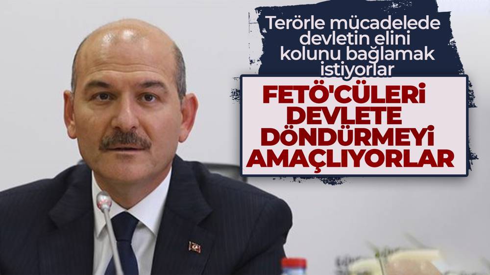 Süleyman Soylu'dan muhalefete terörle mücadele eleştirisi