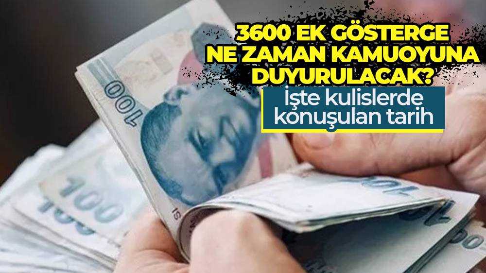 3600 ek göstergenin detayları ne zaman açıklanacak?