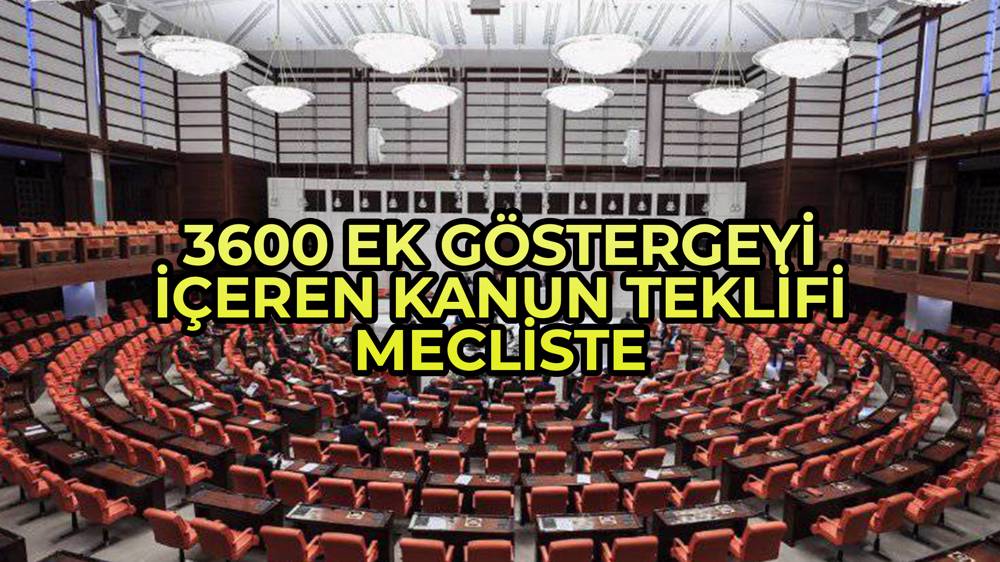 3600 ek gösterge ve öğrenci affı TBMM'de...