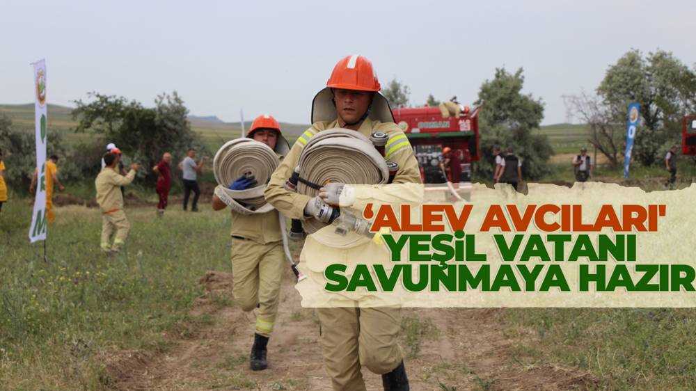 Orman yangınlarına hazırlık: Alev avcıları kıyasıya yarıştı