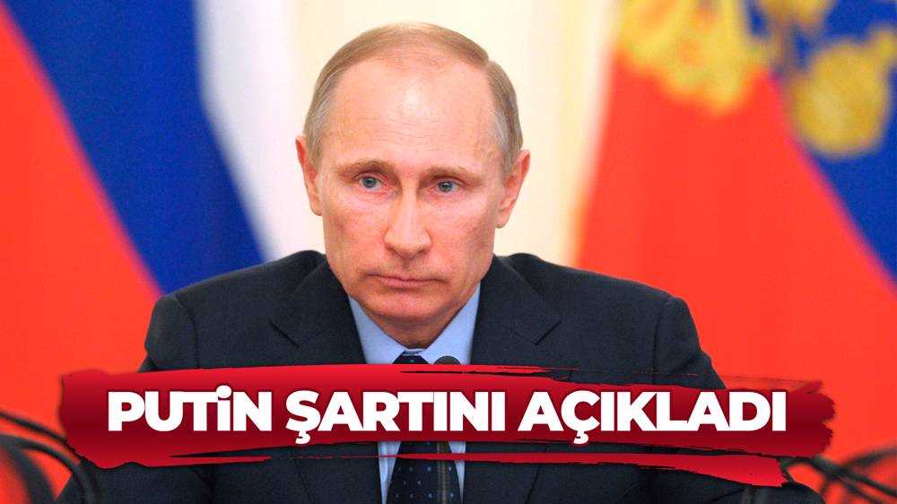 Putin, tahıl ihracatı için şartını açıkladı