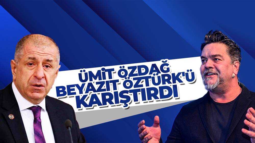 Ümit Özdağ, ''sahte'' Beyazıt Öztürk'ü tebrik etti