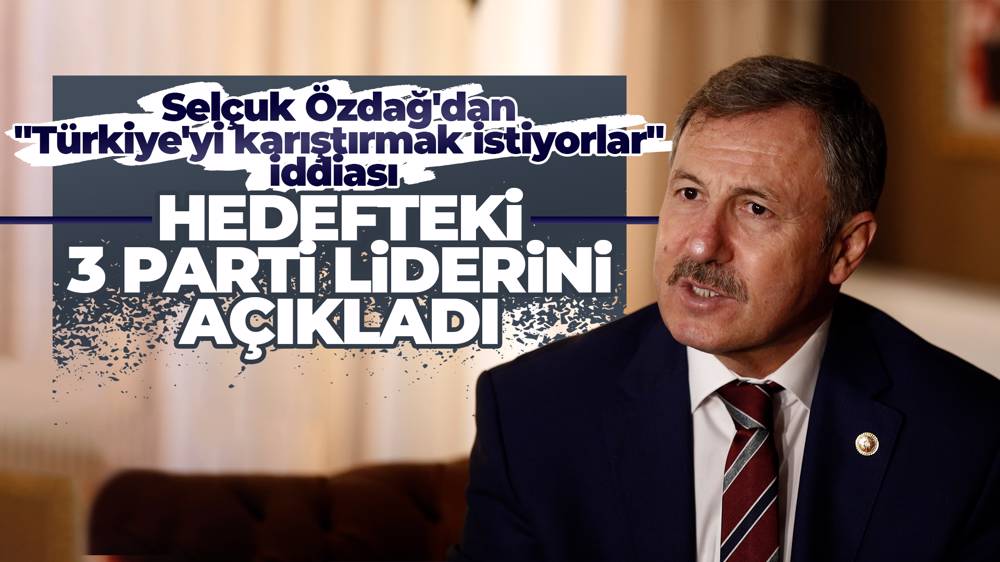 Selçuk Özdağ'dan suikast iddiası