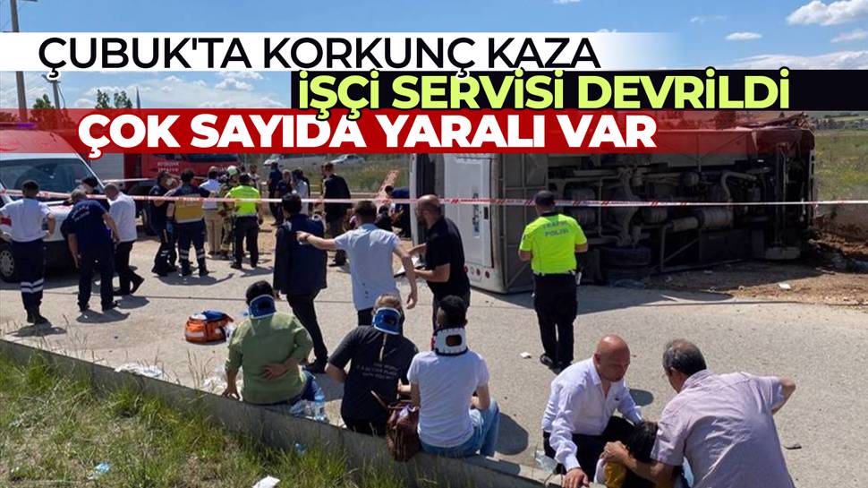 Ankara'da feci kaza! 