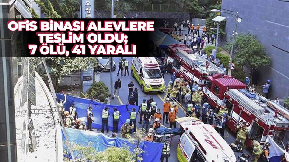 Güney Kore’de şüpheli yangın: 7 ölü, 41 yaralı