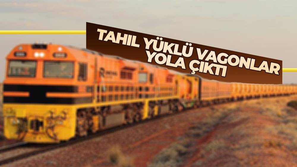 Rusya kontrolündeki Melitopol'dan tahıl yüklü vagonlar yola çıktı