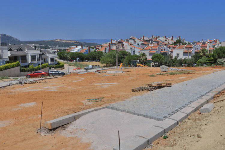 İzmir Güzelbahçe, yeşil alanlara yeni bir park daha ekliyor