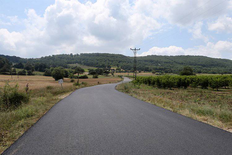 Sakarya Geyve’de 19 kilometrelik yol tamamlandı