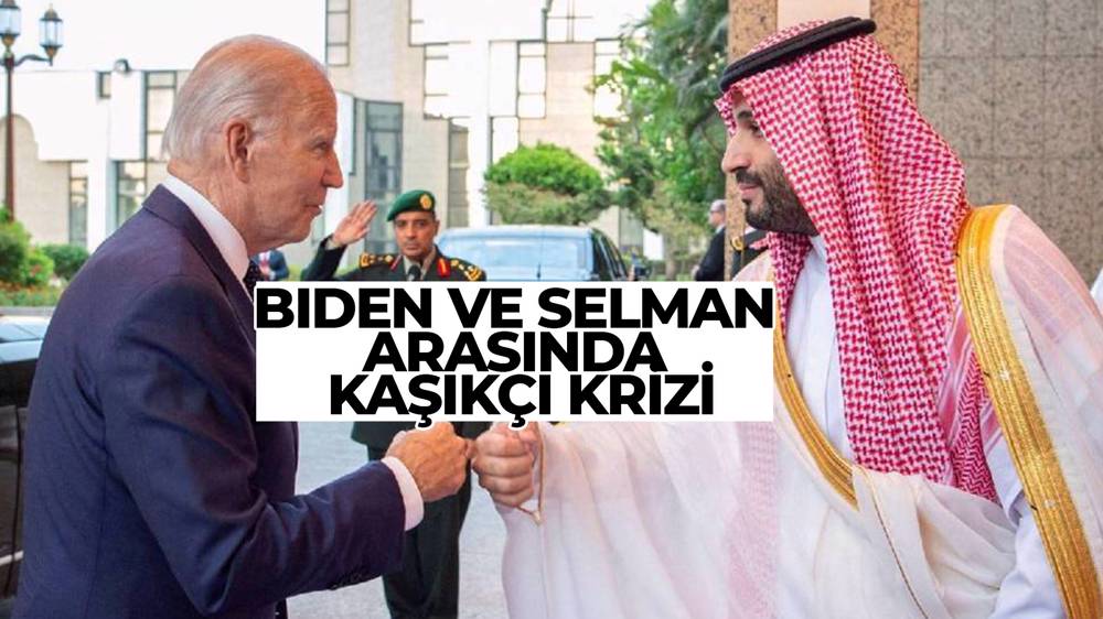 Biden ve Selman bir araya geldi