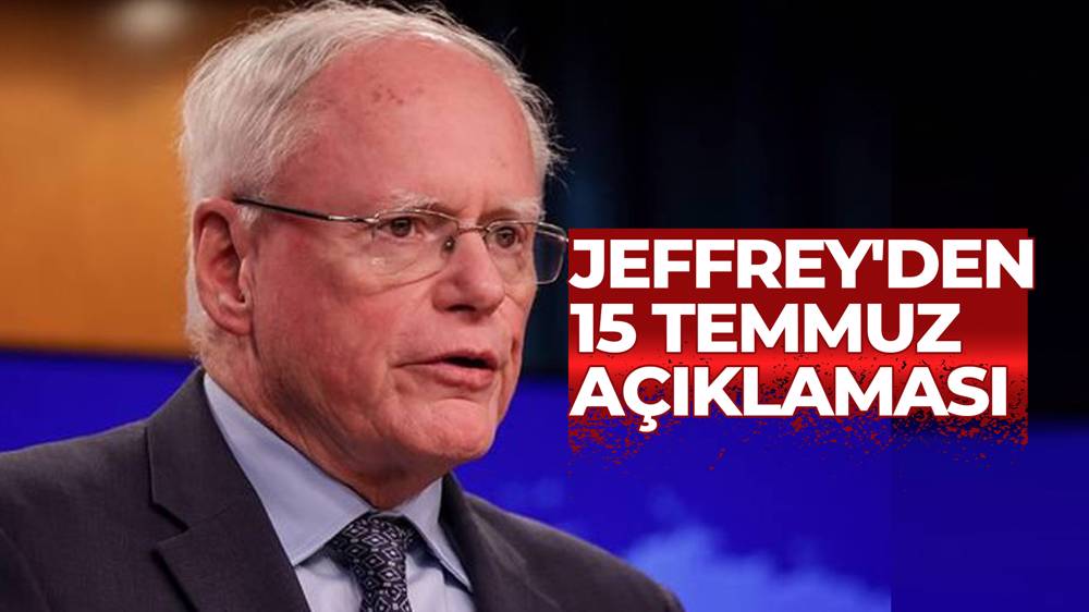 Jeffrey, ''15 Temmuz ile 11 Eylül'e aynı şekilde bakılmalı''