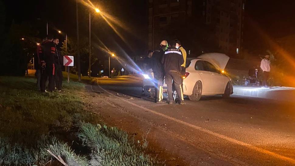 Nevşehir’de kaza yapan sürücü aracını bırakıp kaçtı