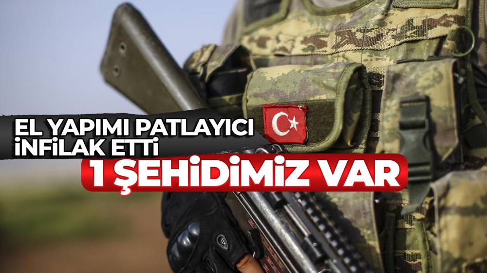 Van'ın Çatak ilçesi kırsalında 1 asker şehit oldu