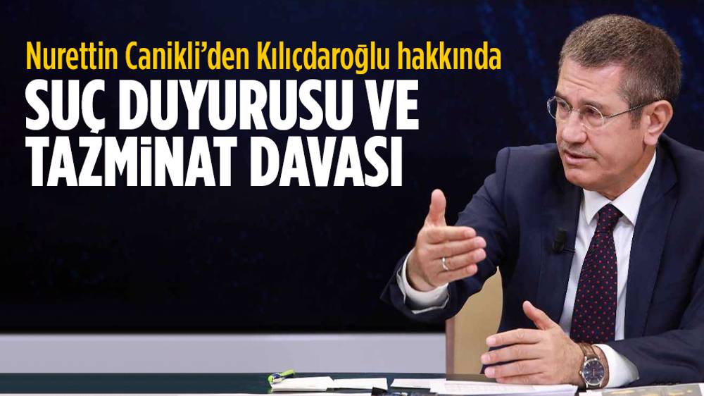 Canikli’den Kılıçdaroğlu hakkında suç duyurusu