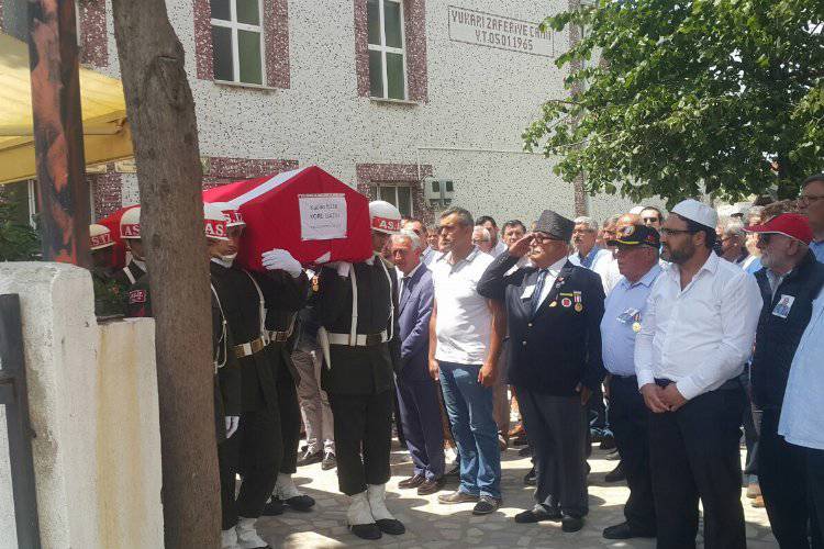 Edirne Keşan'da Kore Gazisi Kadim İşlek için son görev