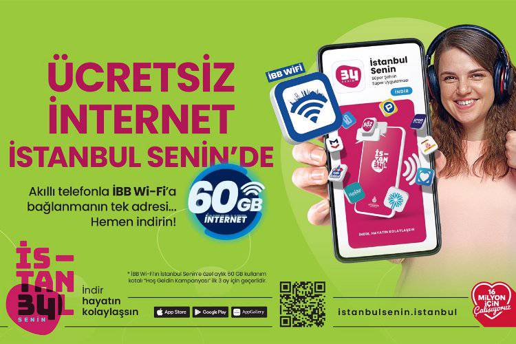 İBB Wi-Fi İstanbul Senin'de