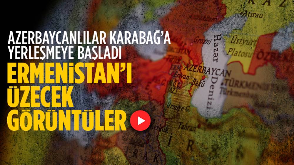 Karabağ’a vatandaşların yerleştirilmesine başlandı