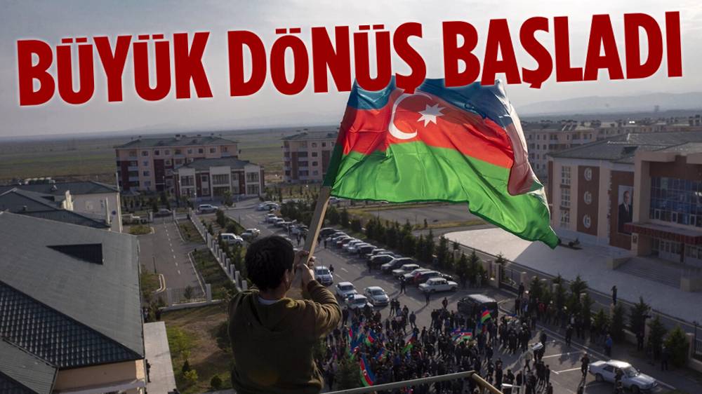 Azerbaycan'da ''büyük dönüş'' başladı