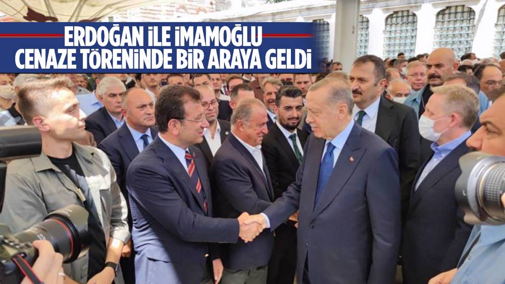 Erdoğan ve İmamoğlu tokalaştı