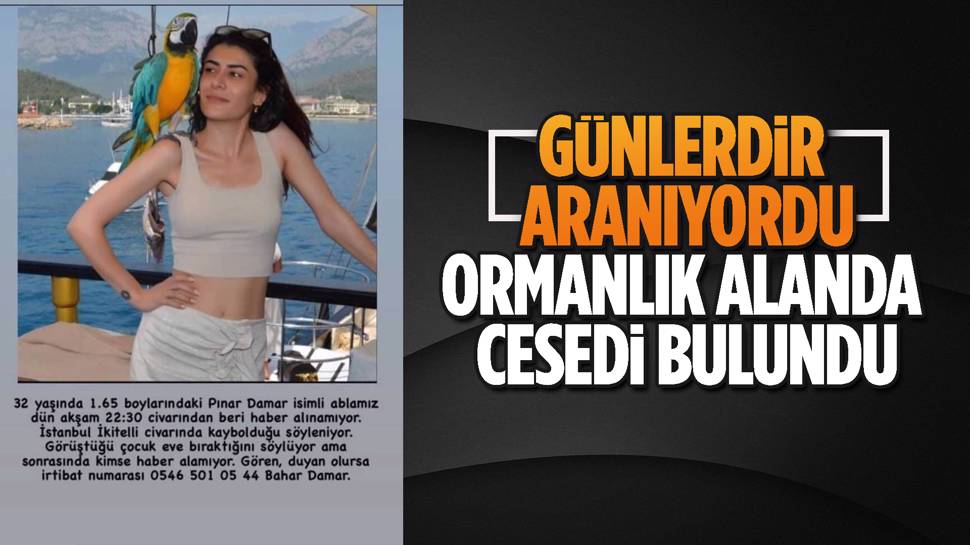 Pınar Damar'ın cesedi Bağcılar’da ormanlık alanda bulundu  