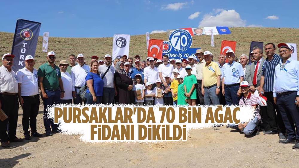 Pursaklar'a 70 Bin Yeni Nefes