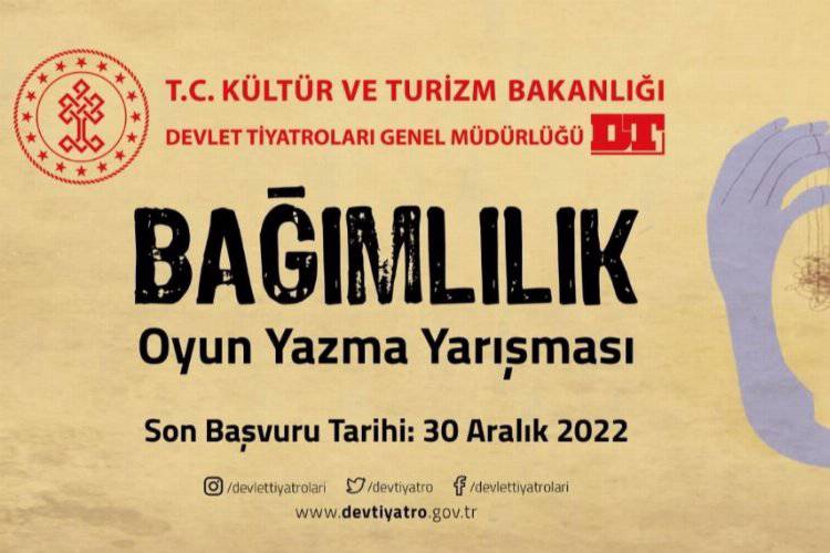 Bakanlıktan ''bağımlılık'' üzerine oyun yazma yarışması