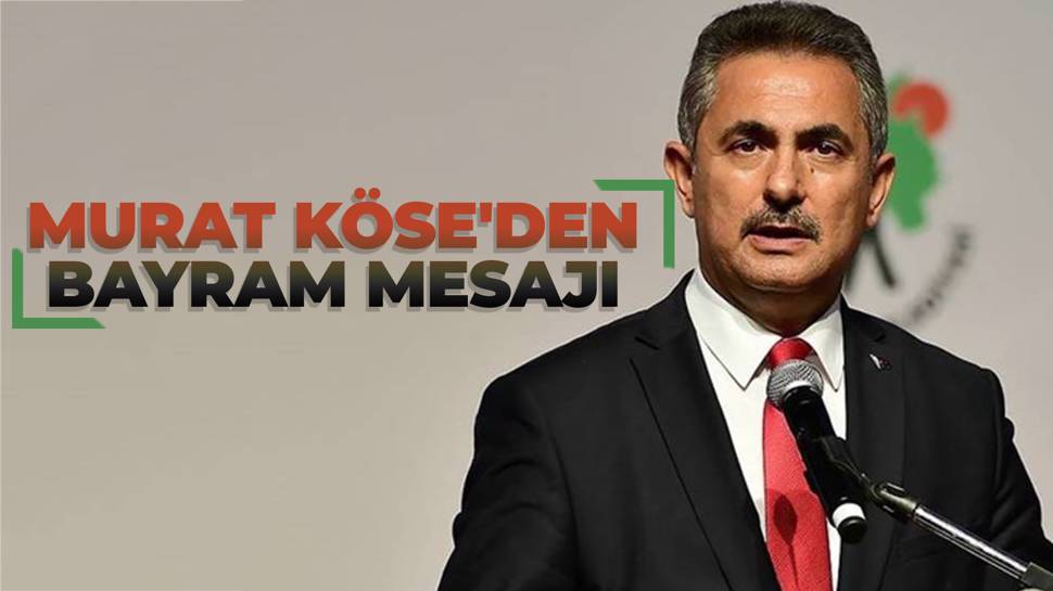 Murat Köse'den bayram mesajı 