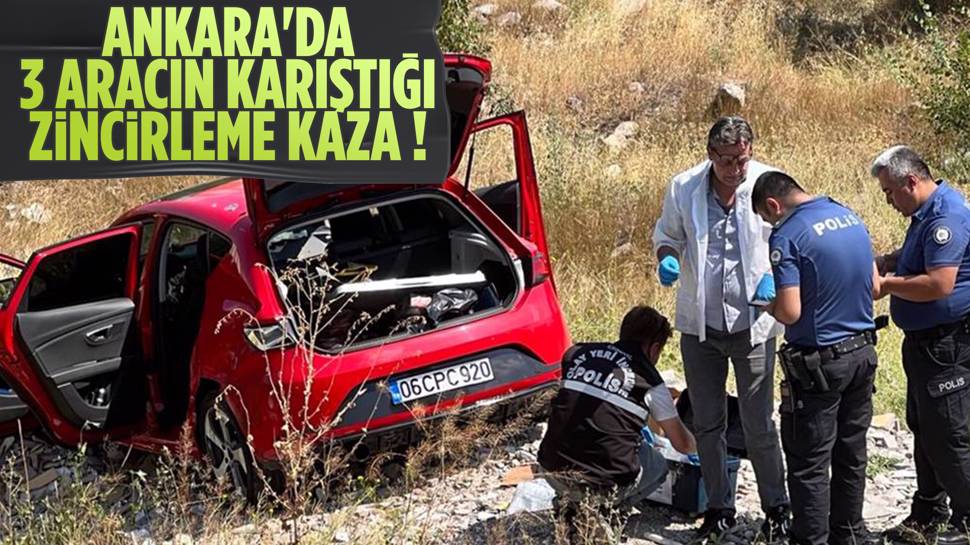 Ankara'da zincirleme kaza! Mihriban K. olay yerinde hayatını kaybetti 