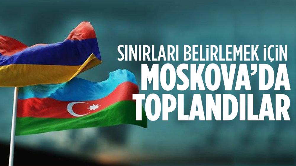 Azerbaycan-Ermenistan sınırının belirlenmesi için toplanıldı