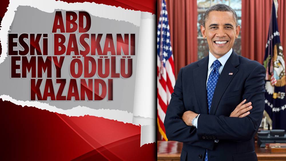 Barack Obama Emmy Ödülü kazandı