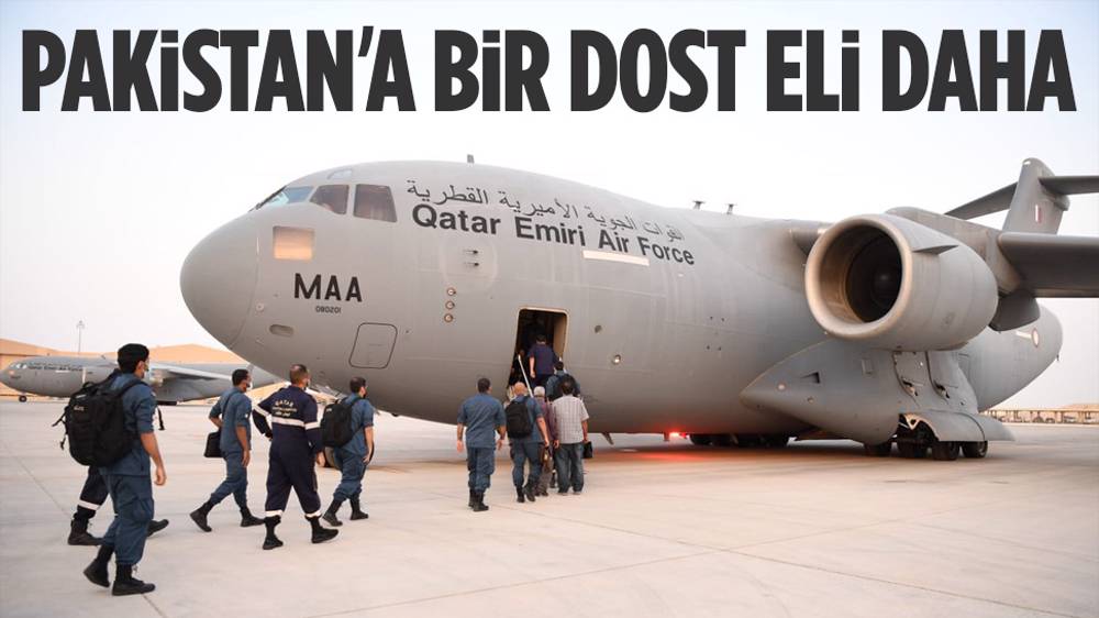 Katar'dan Pakistan'a dost eli!