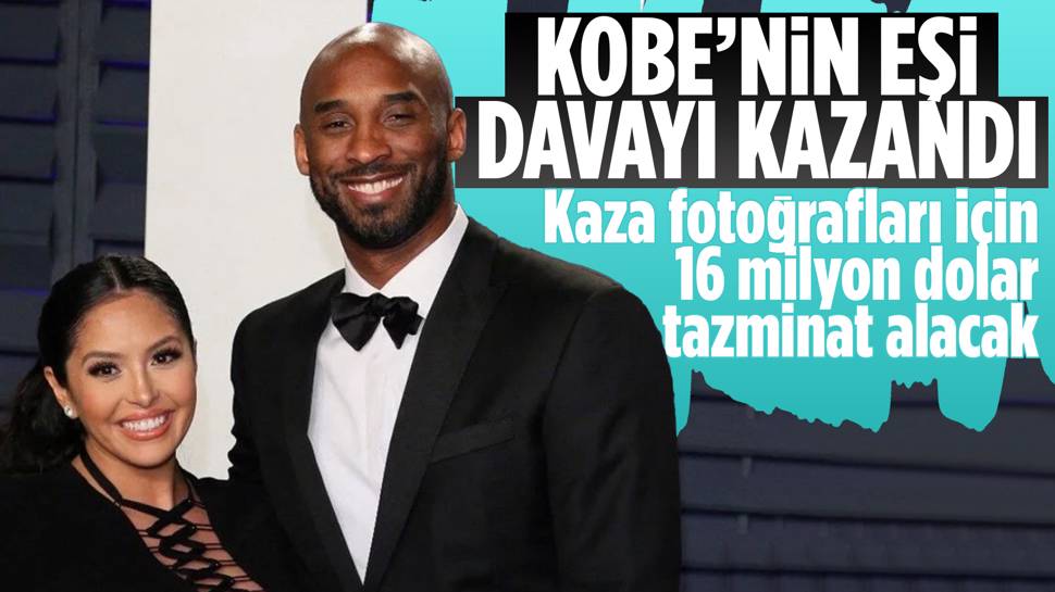 Kobe Bryant'ın kaza fotoğrafları için 16 milyon dolar tazminat 