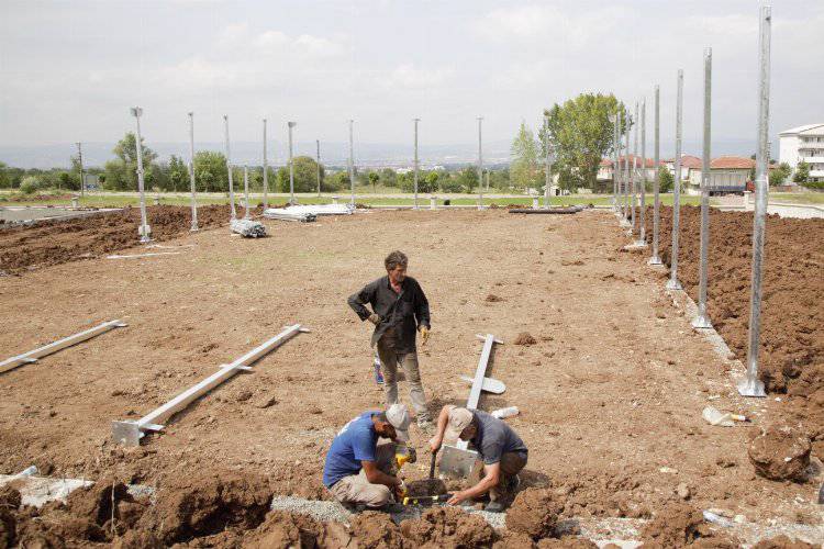 Kocaeli Kartepe Şevkatiye'de park şekilleniyor