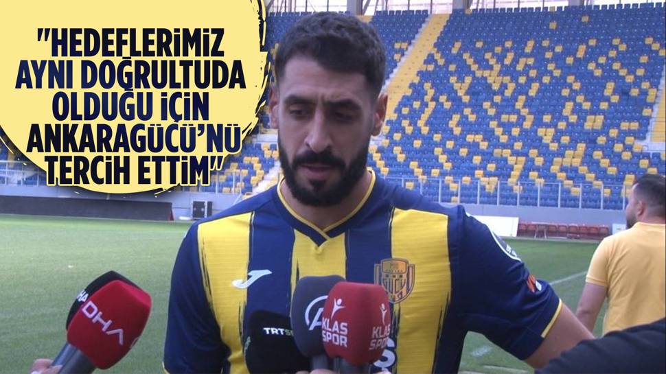 MKE Ankaragücü’nün yeni transferi Tolga Ciğerci transfer sürecini anlattı 