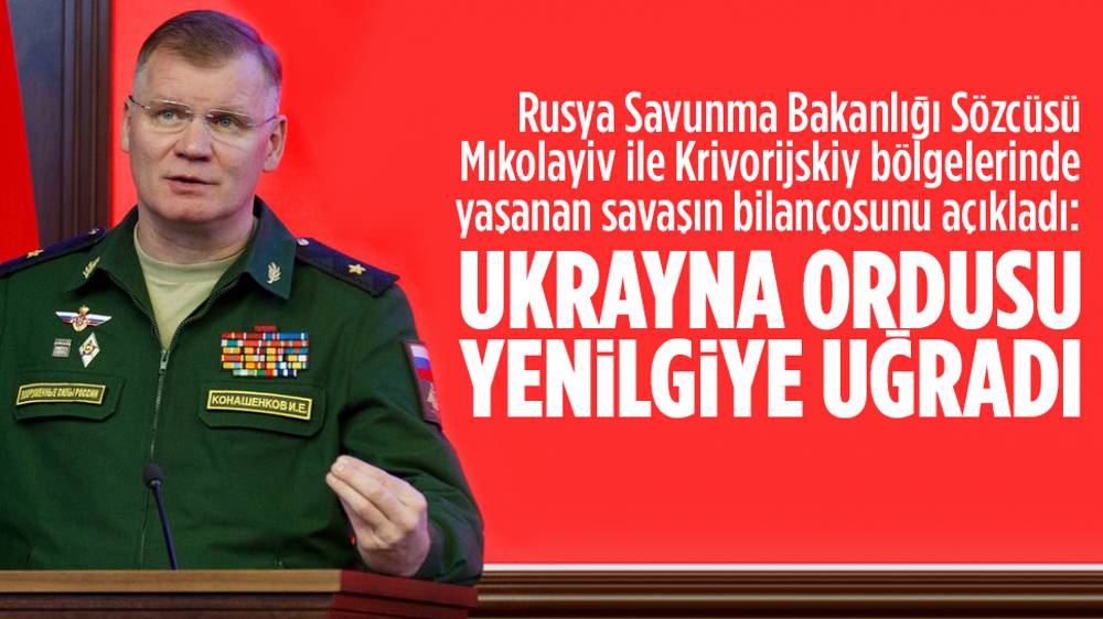 Rusya: Ukrayna, Mıkolayiv ile Krivorijskiy'de yenildi