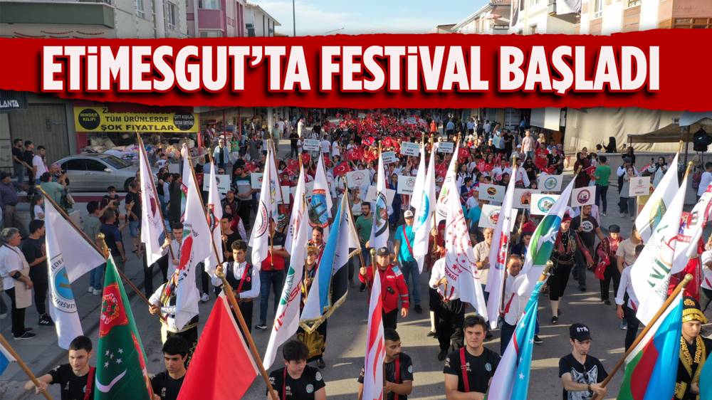 Uluslararası Anadolu Günleri Kültür ve Sanat Festivali Etimesgut'ta başladı