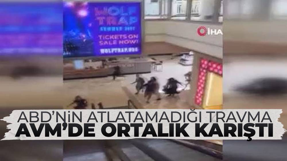 ABD’deki bir alışveriş merkezinde duyulan patlama sesleri paniğe neden oldu