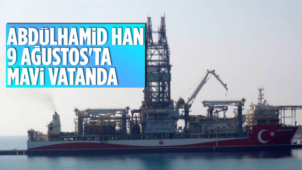 Abdülhamid Han sondaj gemisi hazırlıkları tamamlandı