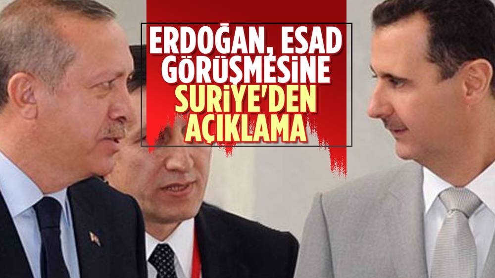 Erdoğan, Esad görüşmesine yalanlama 