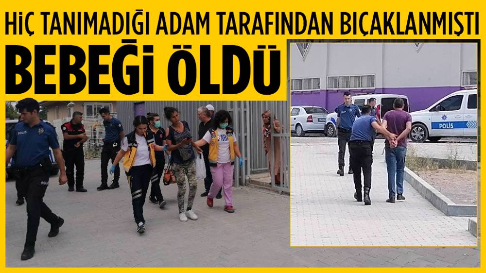 Hiç tanımadığı biri bıçakladı! Karnındaki bebeği öldü...