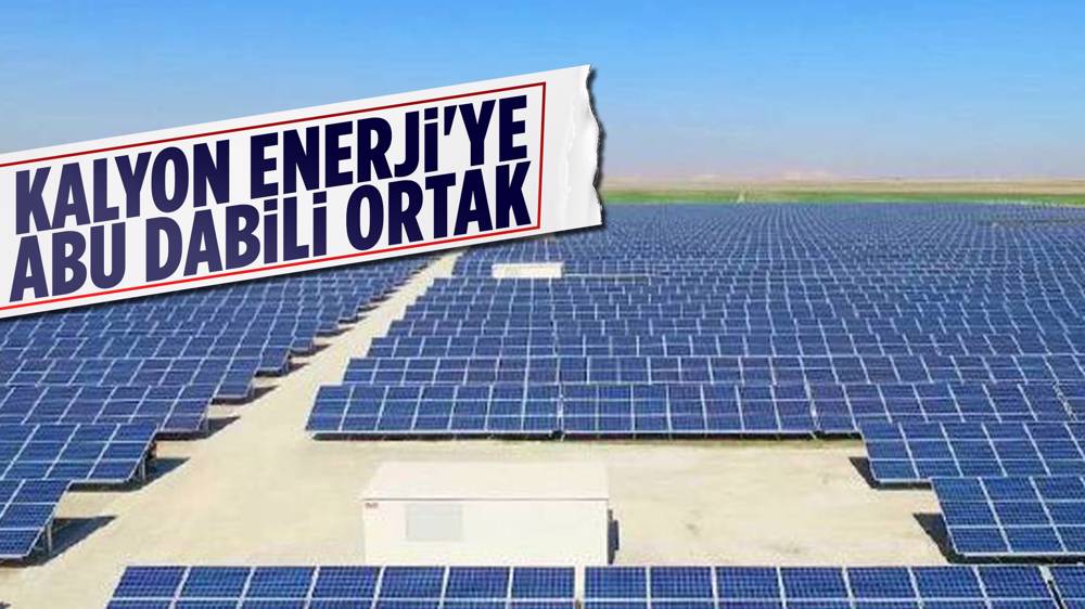 Kalyon Enerji'nin yarısı Abu Dabi merkezli şirkete satıldı