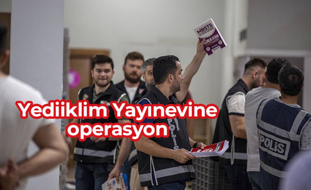 KPPS soruşturması kapsamında Yediiklim Yayınevine operasyon