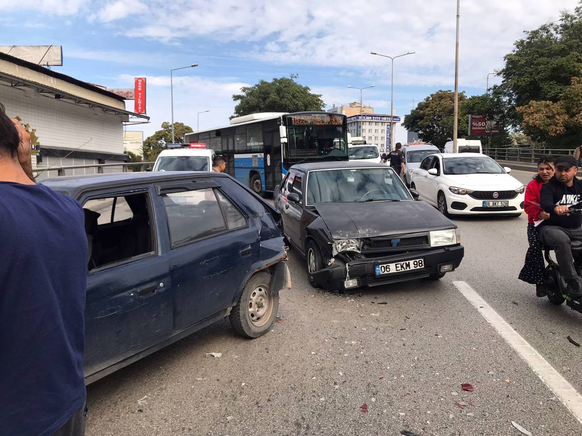 Ankara'da Trafik Kazası