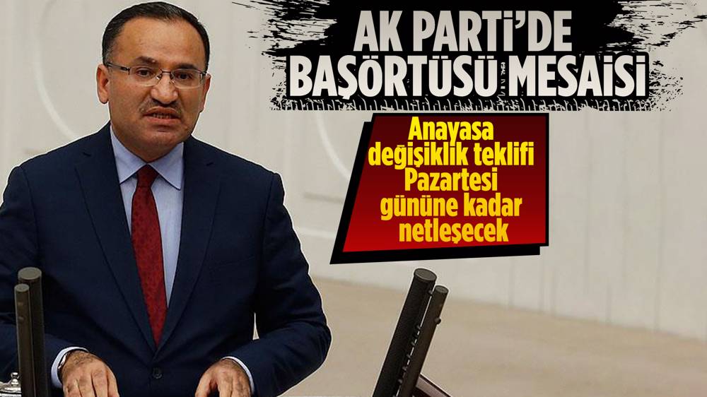 Adalet Bakanı Bozdağ: “Pazartesi gününe kadar netleştireceğiz”