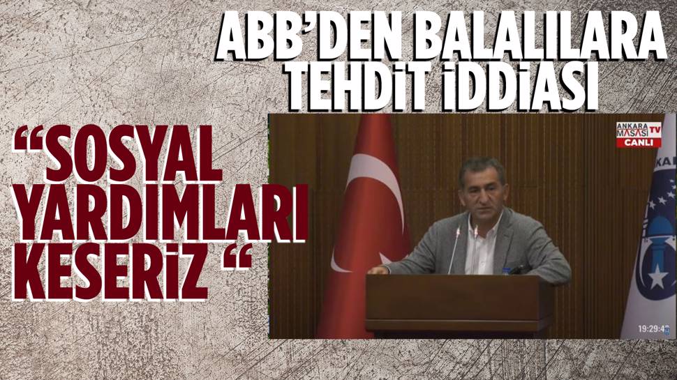Ahmet Buran'dan Balalı muhtarlarımız ve vatandaşlar ABB'den tehdit aldı iddiası