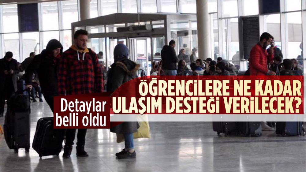 Ailesinden uzakta olan öğrencilere verilecek ulaşım desteğinin tutarı belli oldu