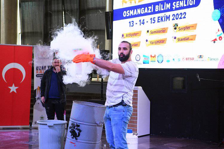 Bursa Osmangazi'den 'Uzay Yolculuğu'na ev sahipliği