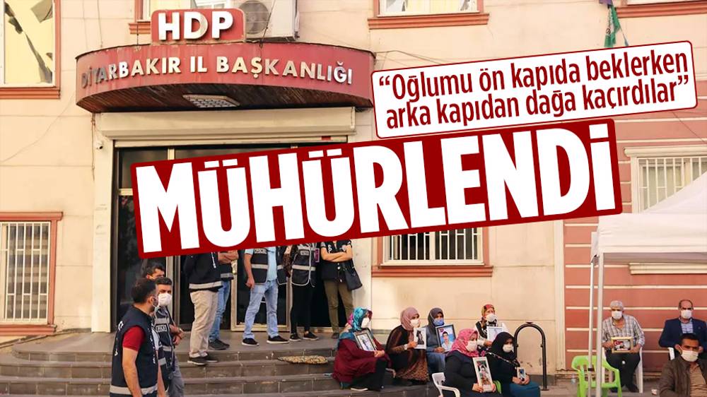 Diyarbakır HDP il binası mühürlendi