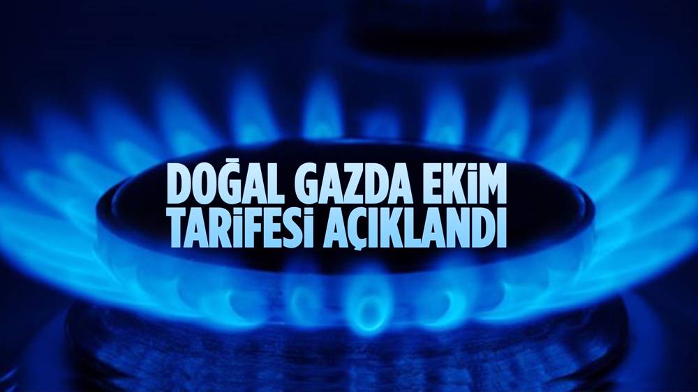 Doğal gaza Ekim ayında zam var mı?