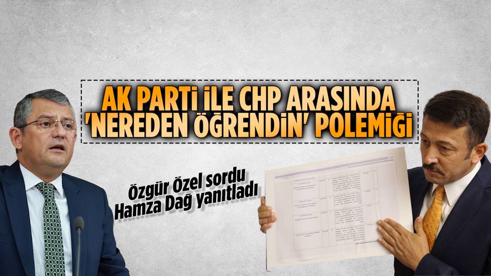 Hamza Dağ ile Özgür Özel arasında AYM gerginliği